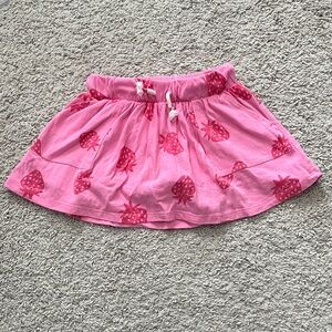 Cat & Jack Pink Strawberry Skirt